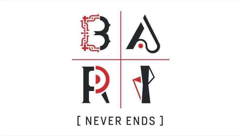 Bari ha il suo marchio: «Never ends»