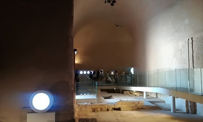 installazione di Giulio De Mitri nel Bastione del Museo archeologico di Santa Scolastica
