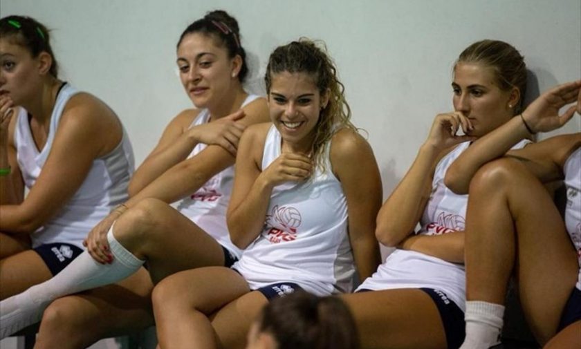 Le atlete della Pharma Volley Giuliani