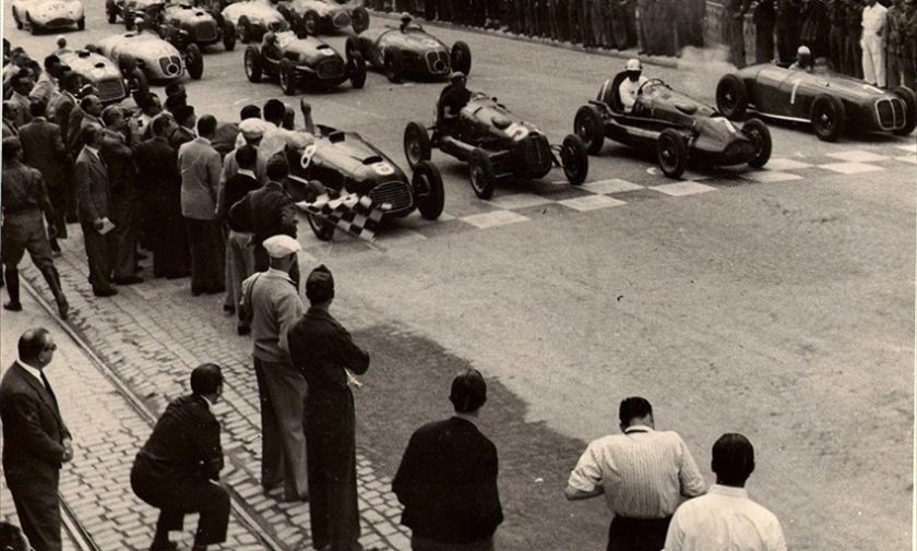 Una foto storica del GP di Bari