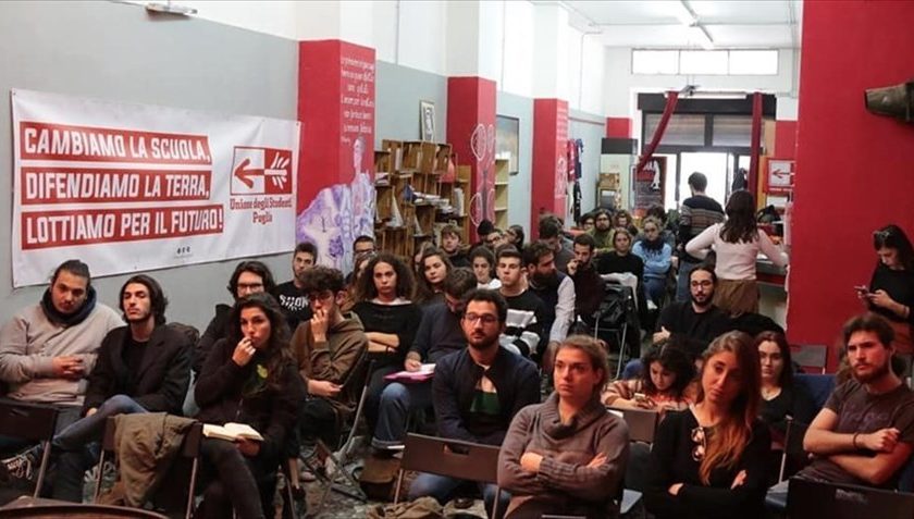 Assemblea regionale studentesca a Bari