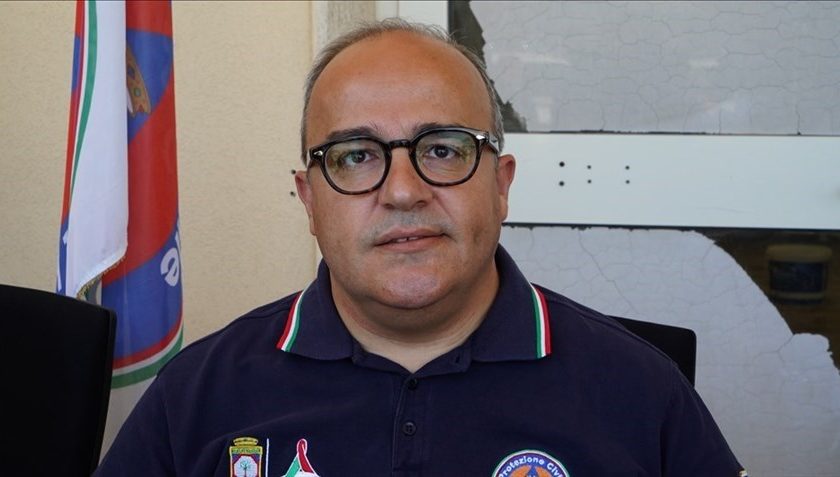 Mario Lerario della Protezione Civile Puglia