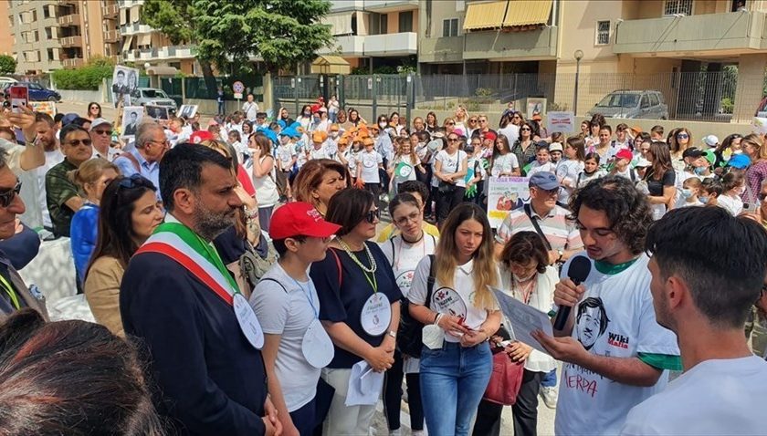 cerimonia a Bari: «Non dimenticare»