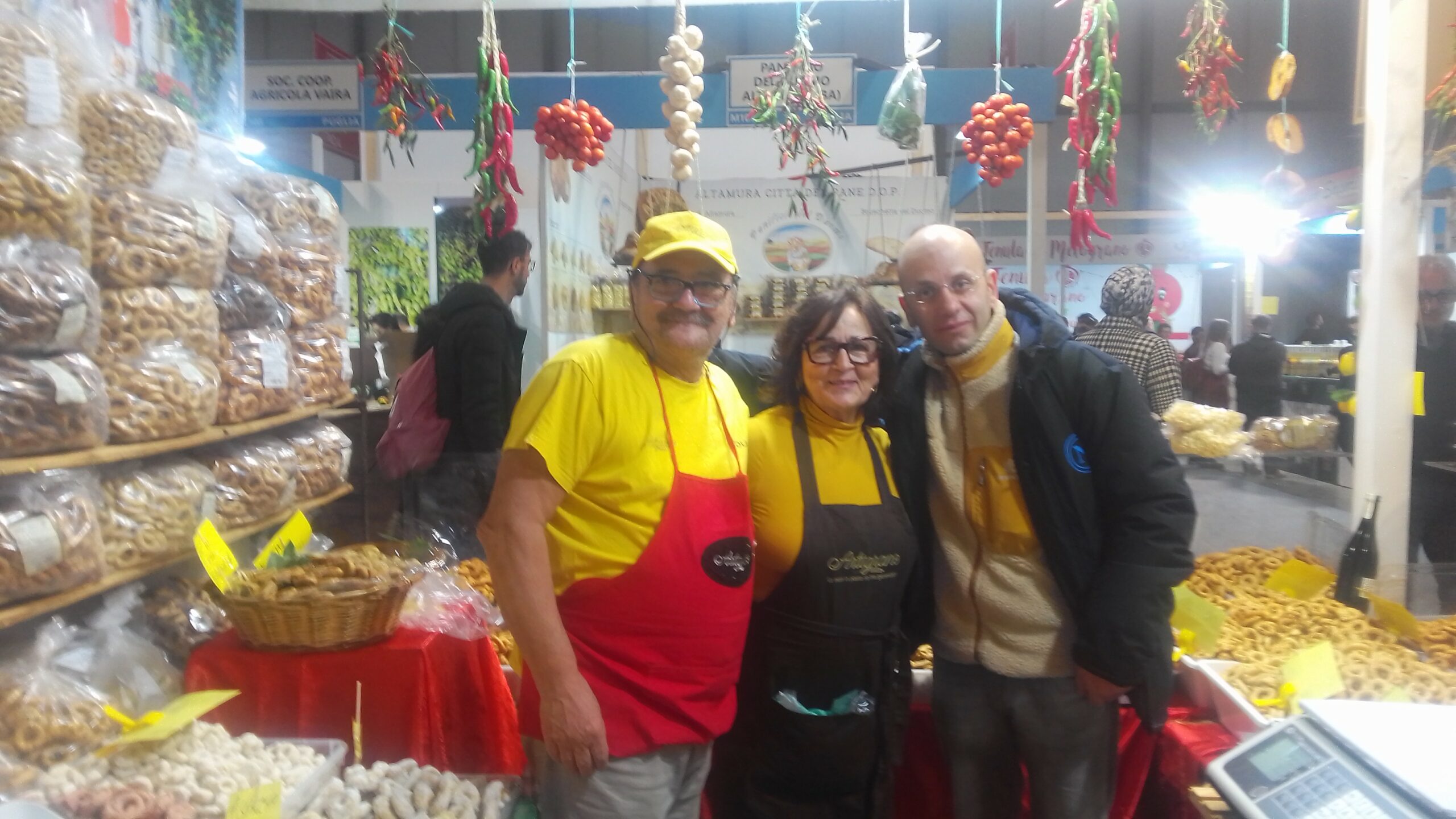 Il tarallo capursese conquista la fiera di Milano