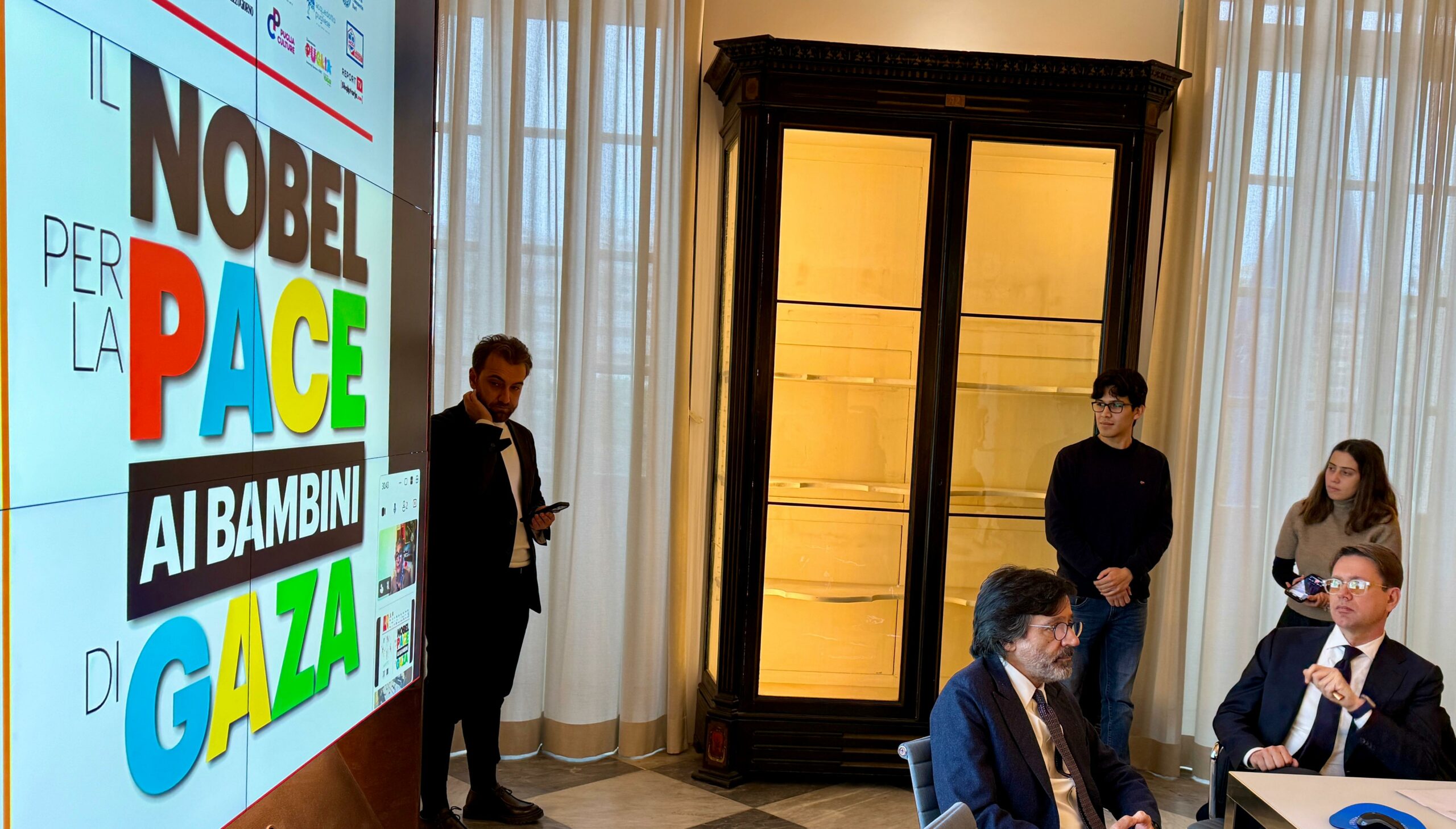 Premio Nobel per la Pace ai bambini di Gaza, la Regione Puglia supporta la candidatura