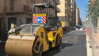 Brt, proseguono i lavori della linea Lilla: ecco come saranno la corsia preferenziale e le fermate in corso Benedetto Croce